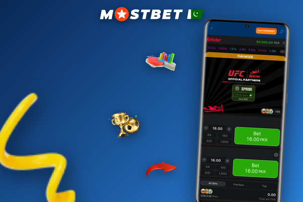 Mostbet Aviator demo mode split view compared to real PKR balance gameplay screen