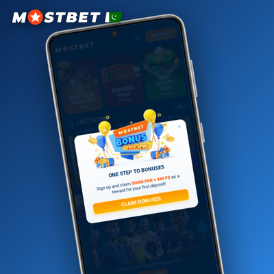 Browser window showing the Mostbet website running without installation on Linux